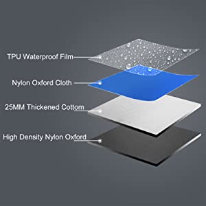 حقيبة تبريد حرارية معزولة مقاومة للماء شديدة التحمل لشاطئ التخييم والنزهة 8